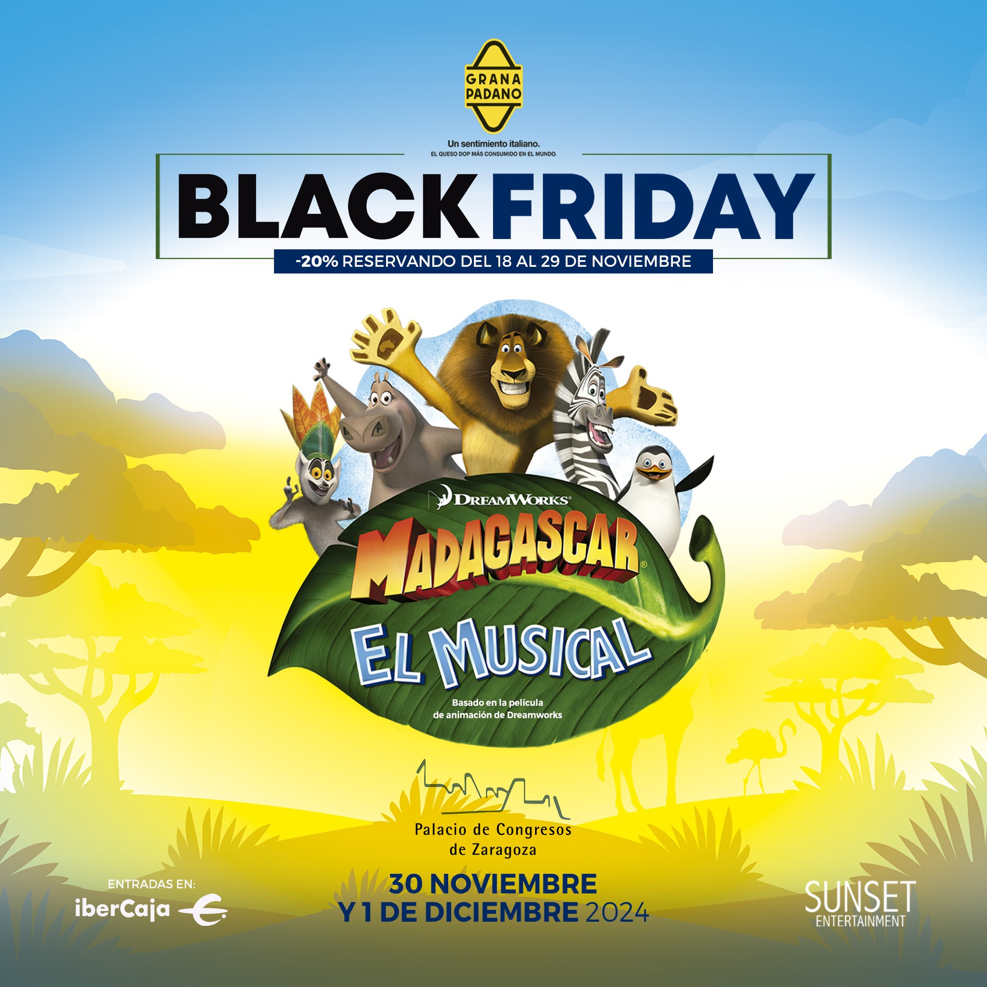 MADAGASCAR, EL MUSICAL EN VIVO 2024